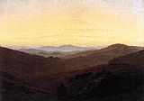 Caspar David Friedrich Canvas Paintings - The Riesengebirge
